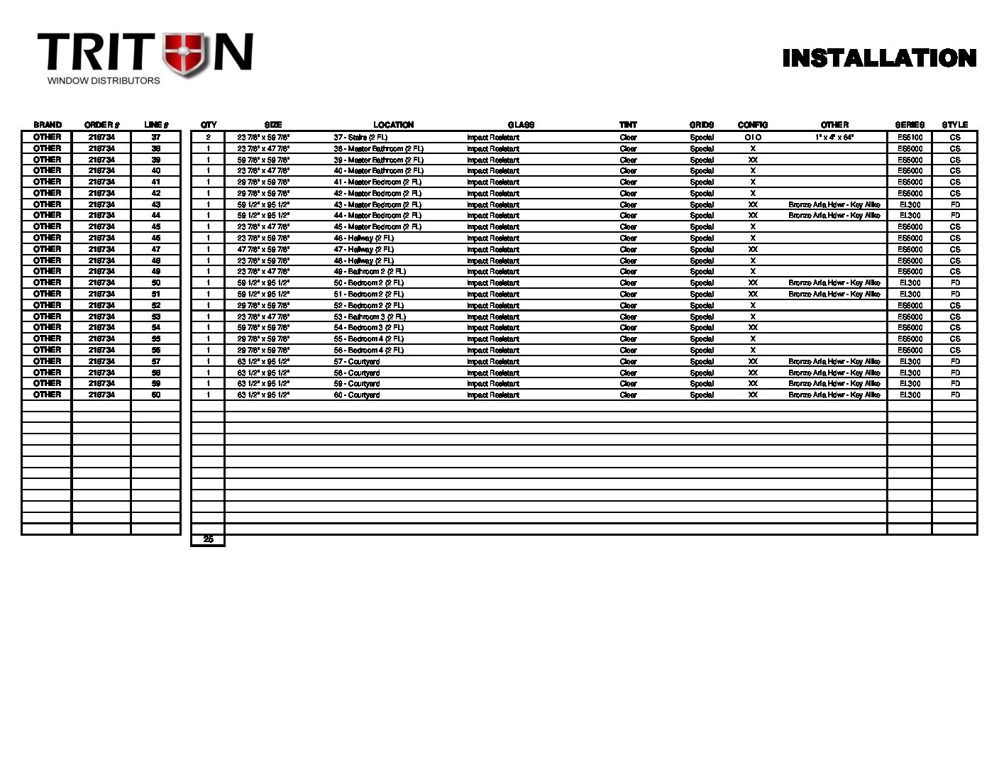 Installation Detail (Page 2)<